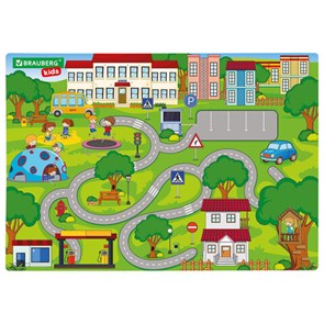 {{photo.Alt || photo.Description || 'Настольное покрытие BRAUBERG KIDS, А3+, пластик, 46x33 см, "Лабиринт", 273620'}}