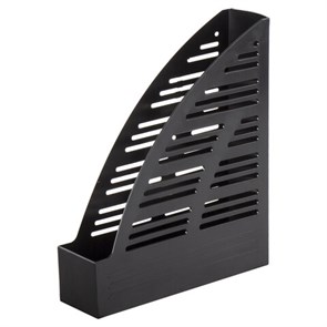 {{photo.Alt || photo.Description || 'Лоток вертикальный для бумаг BRAUBERG "Standard", 245х70х295 мм, черный, 237220'}}