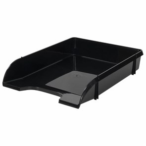 {{photo.Alt || photo.Description || 'Лоток горизонтальный для бумаг BRAUBERG "Classic", 330х240х62 мм, черный, 237285'}}