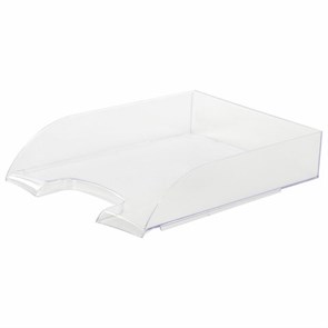 {{photo.Alt || photo.Description || 'Лоток горизонтальный для бумаг BRAUBERG "Office style", 320х245х65 мм, прозрачный, 237288'}}