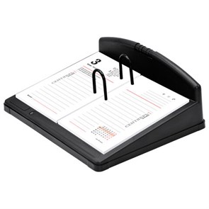 Подставка под календарь календарь STAFF "EVERYDAY", 230х180х85 мм, черный, 238788 238788