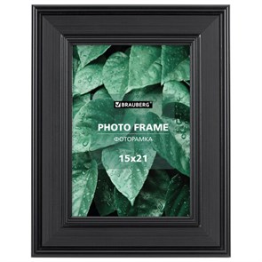 {{photo.Alt || photo.Description || 'Рамка 15х21 см небьющаяся, багет 47 мм, пластик, BRAUBERG "Albert", черная, 391263'}}