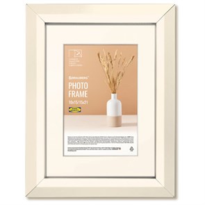 {{photo.Alt || photo.Description || 'Рамка 15х21 см с паспарту 10х15 см небьющаяся, аналог IKEA, багет 26 мм, МДФ, BRAUBERG "Zool", цвет слоновая кость, 391374'}}