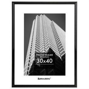 {{photo.Alt || photo.Description || 'Рамка 30х40 см небьющаяся, багет 14 мм, пластик, BRAUBERG "Original", черная, 391230'}}