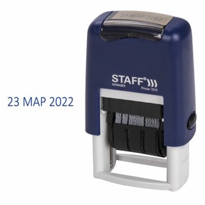 {{photo.Alt || photo.Description || 'Датер-мини STAFF, месяц буквами, оттиск 22х4 мм, "Printer 7810", 237432'}}