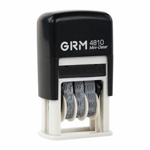 {{photo.Alt || photo.Description || 'Датер-мини месяц цифрами, оттиск 20х3,8 мм синий, GRM 4810 BANK, 124131001'}}