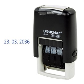 {{photo.Alt || photo.Description || 'Датер-мини ОФИСМАГ, месяц цифрами, оттиск 22х4 мм, "Printer 7810 BANK", 271926'}}
