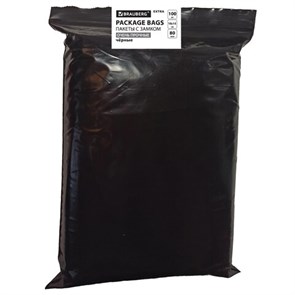 {{photo.Alt || photo.Description || 'Пакеты ZIP-LOCK ОЧЕНЬ ПРОЧНЫЕ, комплект 100 шт., 100x150 мм, ПВД, 80 мкм., ЧЁРНЫЕ, BRAUBERG, 608932'}}