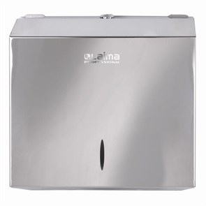 {{photo.Alt || photo.Description || 'Диспенсер для полотенец LAIMA PROFESSIONAL INOX, (Система H3) V-сложения, нержавеющая сталь, зеркальный, 605697'}}
