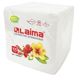 {{photo.Alt || photo.Description || 'Салфетки бумажные 100 штук, 24х24 см, LAIMA, белые, 100% целлюлоза, 126907'}}