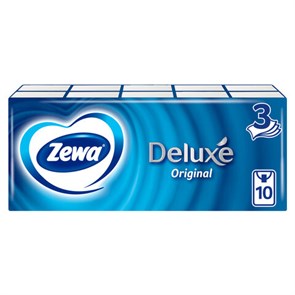 {{photo.Alt || photo.Description || 'Платки носовые ZEWA Deluxe, 3-х слойные, 10 шт. х (спайка 10 пачек), 51174'}}