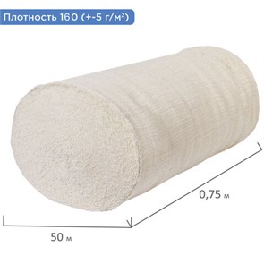 {{photo.Alt || photo.Description || 'Полотно нитепрошивное (НЕТКОЛ), Узбекистан, рулон 0,75х50 м, 160 (±5) г/м2, в пакете, LAIMA, 607524'}}