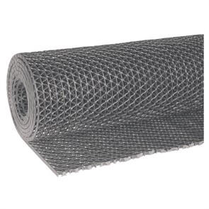 {{photo.Alt || photo.Description || 'Коврик дорожка Zig-Zag ячеистый грязезащитный 0,9х10 м, толщина 5 мм, ПВХ, серый, В РУЛОНЕ, VORTEX, 22156'}}
