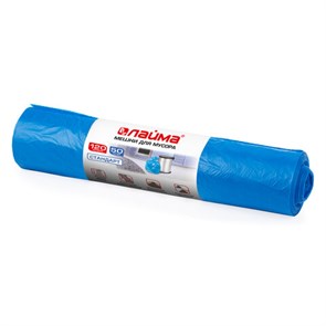 {{photo.Alt || photo.Description || 'Мешки для мусора 120 л синие в рулоне 50 шт., ПНД 18 мкм, 70х110 см, LAIMA стандарт, 601797'}}