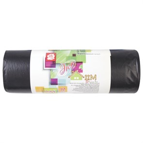 {{photo.Alt || photo.Description || 'Мешки для мусора 220 л, черные, в рулоне 10 шт., ПВД, 29 мкм, 83х110 см, КБ, "ЭкоДом", 3019'}}