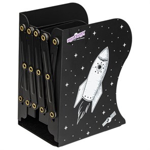 {{photo.Alt || photo.Description || 'Подставка-держатель для книг и учебников ЮНЛАНДИЯ "Space", раздвижная, металлическая, 237901'}}