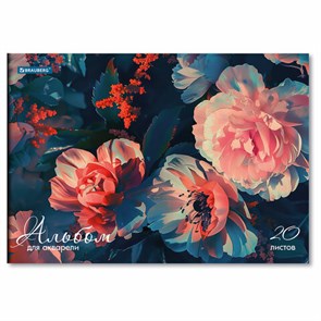 {{photo.Alt || photo.Description || 'Альбом для акварели А4, 20 л., бумага 200 г/м2, склейка, обложка картон, BRAUBERG, "Пионы", 107129'}}