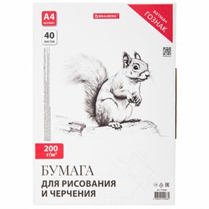 {{photo.Alt || photo.Description || 'Бумага для черчения А4, 210х297 мм, 40 л., 200 г/м2, ватман ГОЗНАК КБФ, в коробке, BRAUBERG, 115623'}}