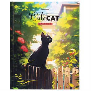 {{photo.Alt || photo.Description || 'Дневник 1-11 класс 40 л., твердый, BRAUBERG, матовая ламинация, "Cute Cat", 107180'}}
