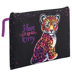 {{photo.Alt || photo.Description || 'Папка для тетрадей BRAUBERG А4, 1 отделение, полиэстер, на молнии, с ручкой, "Leopard", 272170'}}