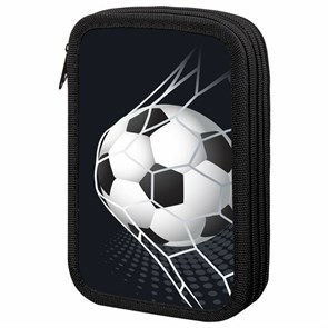 {{photo.Alt || photo.Description || 'Пенал ПИФАГОР, 3 отделения, ламинированный картон, 19х11 см, "Ball kick", 272253'}}