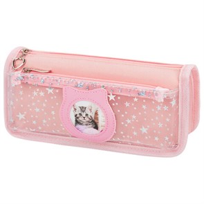{{photo.Alt || photo.Description || 'Пенал мягкий ЮНЛАНДИЯ, 2 отделения, полиэстер, "Kitty", розовый, 21х6х9 см, 270261'}}