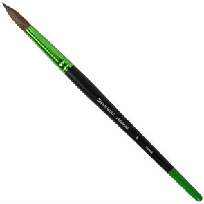 {{photo.Alt || photo.Description || 'Кисть из ворса пони № 8, BRAUBERG PREMIUM, 200987'}}