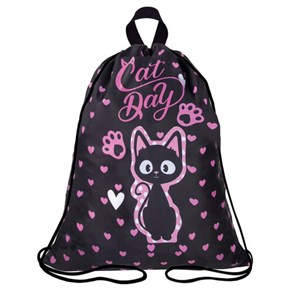 {{photo.Alt || photo.Description || 'Мешок для обуви BRAUBERG KIDS, с петлей, 42х34 см, "Amazed cat", 271629'}}