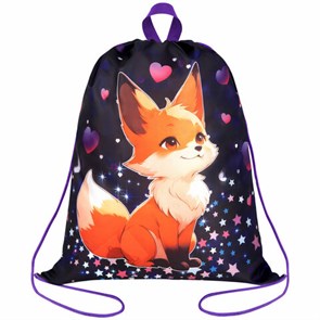 {{photo.Alt || photo.Description || 'Мешок для обуви BRAUBERG KIDS, с петлей, 42х34 см, "Fairy fox", 273433'}}