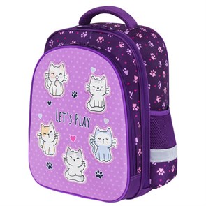 {{photo.Alt || photo.Description || 'Ранец BRAUBERG KIDS STANDARD, 2 отделения, "Playing kittens", 36х28х14 см, 272038'}}