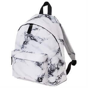 {{photo.Alt || photo.Description || 'Рюкзак BRAUBERG СИТИ-ФОРМАТ универсальный, "White marble", бело-черный, 41х32х14 см, 229886'}}