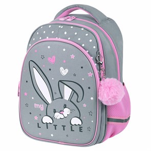 {{photo.Alt || photo.Description || 'Рюкзак BRAUBERG OPTIMA, 2 отделения, с брелоком, "Curious bunny", 36х27х18 см, 272098'}}