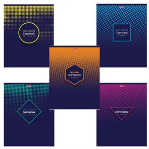 {{photo.Alt || photo.Description || 'Тетрадь А5, 48 л., HATBER, скоба, клетка, фактурное тиснение, "2COLORS" (5 видов в спайке), 48Т5тВ1, T242612'}}