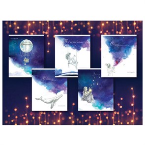 {{photo.Alt || photo.Description || 'Тетрадь А5, 48 л., ПЗБМ, скоба, клетка, Soft Touch, фольга, лак, "Сон о чём-то большем" (5 видов), 028619'}}