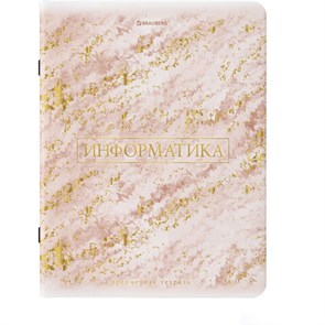 {{photo.Alt || photo.Description || 'Тетрадь предметная "PASTEL" 48 л., SoftTouch, фольга, ИНФОРМАТИКА, клетка, BRAUBERG, 404315'}}