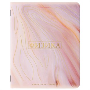 {{photo.Alt || photo.Description || 'Тетрадь предметная "PASTEL" 48 л., SoftTouch, фольга, ФИЗИКА, клетка, BRAUBERG, 404319'}}