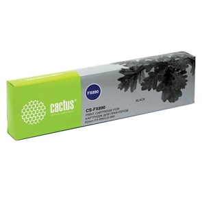 Картридж матричный CACTUS (CS-FX890) для EPSON LQ-590, черный, ресурс 5 млн. знаков 361983