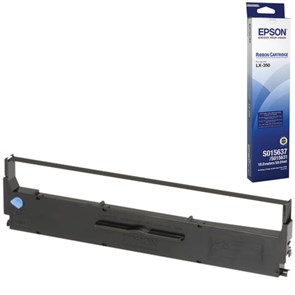 Картридж матричный EPSON (C13S015637BA) LX-350/LX-300, оригинальный 361290