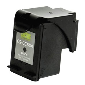 Картридж струйный CACTUS (CS-CC654) для HP Officejet J4580/4640/4680, черный 362826