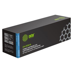 {{photo.Alt || photo.Description || 'Картридж лазерный CACTUS (CS-CE321A) для HP LaserJet M1415FN/FNW/CP1525N, голубой, ресурс 1300 стр.'}}