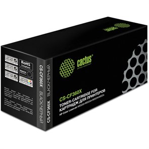 Картридж лазерный CACTUS (CS-CF360X) для HP LaserJet Pro M552dn/M553dn/M553n, черный, ресурс 12500 стр. 362518