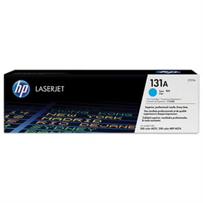 {{photo.Alt || photo.Description || 'Картридж лазерный HP (CF211A) CLJ Pro 200 M276n/M276nw, №131A, голубой, оригинальный, ресурс 1800 страниц'}}