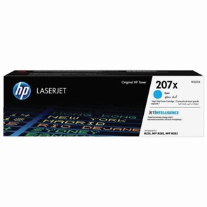 {{photo.Alt || photo.Description || 'Картридж лазерный HP (W2211X) Color LJ M282/M283/M255, №207X, голубой, оригинальный, ресурс 2450 страниц'}}