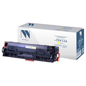 Картридж лазерный NV PRINT (NV-CE412A) для HP LJ M351a/375nw/451dn/475dn, желтый, ресурс 2600 страниц 363290