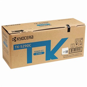 Тонер-картридж KYOCERA (TK-5290C) P7240cdn, голубой, ресурс 13000 страниц, оригинальный, 1T02TXCNL0 363663