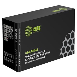 {{photo.Alt || photo.Description || 'Картридж лазерный CACTUS (CS-CF280AS) для HP LaserJet Pro M401/M425, ресурс 2700 страниц'}}