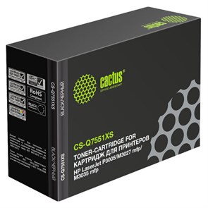 {{photo.Alt || photo.Description || 'Картридж лазерный CACTUS (CS-Q7551XS) для HP LaserJet М3035/3027/P3005, ресурс 13000 страниц'}}
