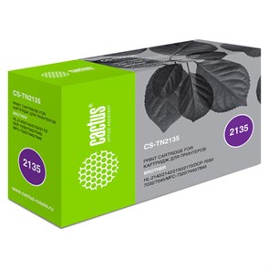 Картридж лазерный CACTUS (CS-TN2135) для BROTHER DCP-7030R/7045NR/MFC-7320R/7440NR, ресурс 1500 стр. 362689