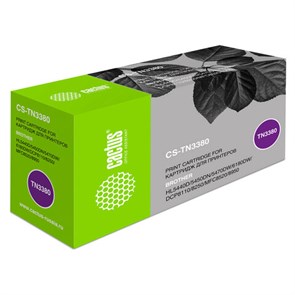 Картридж лазерный CACTUS (CS-TN3380) для BROTHER HL-5450DNR/5470DWR/DCP-8110DN, ресурс 8000 стр. 362687