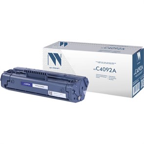 Картридж лазерный NV PRINT (NV-C4092A) для HP LaserJet 1100/1100A/3200, ресурс 2500 страниц 361193
